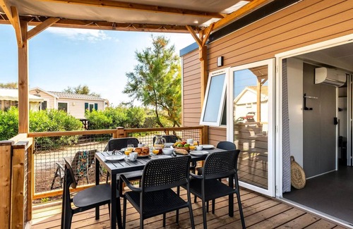 Les Mazures Casa | Mobil-home | Premium | 3 Ch. | 6 pers. | Terrace Lounge | A/C