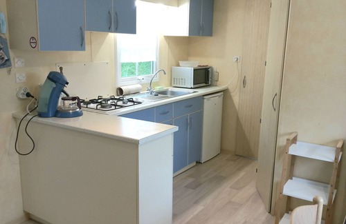 Plouezec Casa | Mobil Home - Terrain Arboré 400m