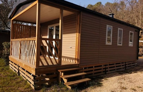 Goudargues Casa | Mobilheim 2 Schlafzimmer Loggia Bay Comfort 25m2 Klimaanlage 4 Personen