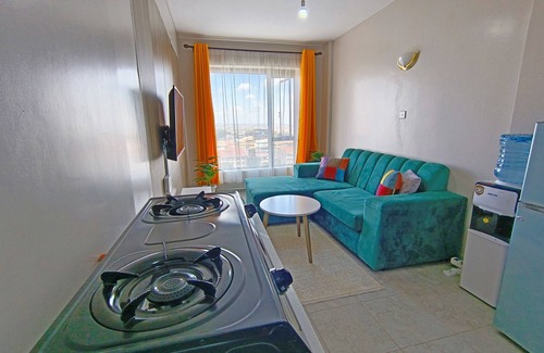 Nairobi Apartamento | Modern 1BR apartment, 0742 for 616 then 120