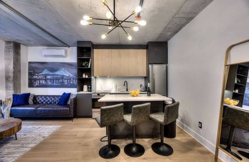 International District Apartamento | Old Montreal 2 BD Modern Hotel-B5