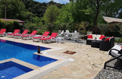 Dalyan City Center Villa | Villa moderna de 3 dormitorios piscina privada ideal para familias