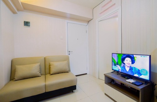 Rawasari Apartamento | Modern And Homey 2Br At Green Pramuka City Apartment