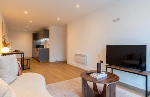 Leeds Apartamento | Modern City Centre Flat with Terrace, Parking & Long Stay Friendly