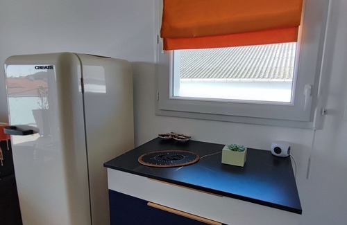 Notre-Dame-de-Monts Apartamento | Apartamento nuevo moderno en el centro de la ciudad, cerca del mar, con balcón.
