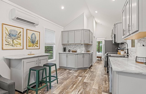 Fredericksburg Cabina | Modern Classic Cabin at the SKYE Texas Hill Country Resort!