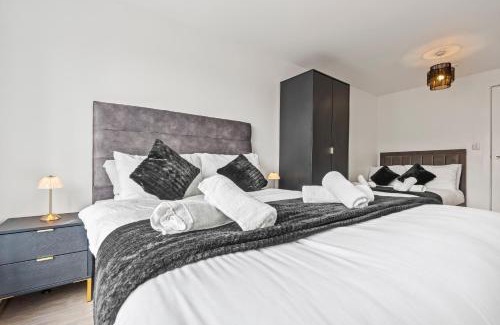 Bordesley Apartamento | Modern Cosy 1-Bed, Sleeps 6, Central, Netflix