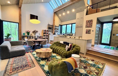 Austerlitz Casa | Modern Country Retreat with Designer Touches Near Lenox, Stockbridge, & Chatham
