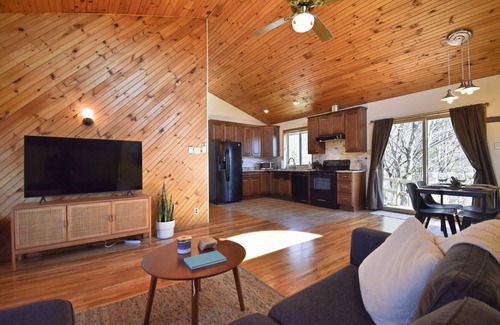 Vilas Cabina | Modern Cozy Cabin Views near Downtown Boone