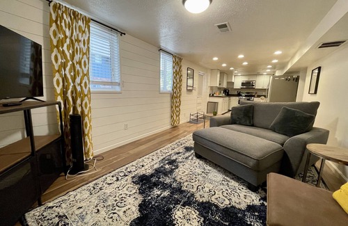 Edgewater Apartamento | Modern escape walk to Sloans Lake, 10 mins to downtown Denver, 1 carport
