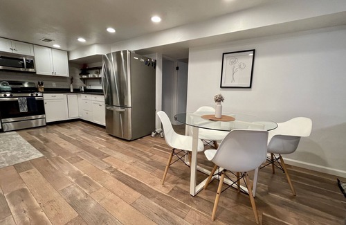 Edgewater Apartamento | Modern escape walk to Sloans Lake, 10 mins to downtown Denver, 1 carport