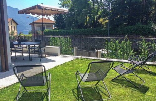 Verbania Apartamento | apartamento de 3½ habitación amueblada moderna con terraza y jardín