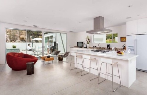 Palm Springs Casa | Retiro moderno de la ladera ++ Privado ++ Grandes vistas ++ Protegido del viento ++ ¡Paraíso!