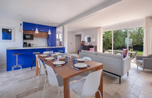 La Baule-Escoublac Chalet De Esquí | Casa moderna con jardín para 8 en La Baule