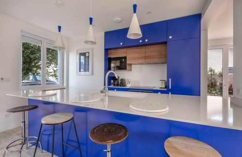 La Baule-Escoublac Chalet De Esquí | Casa moderna con jardín para 8 en La Baule