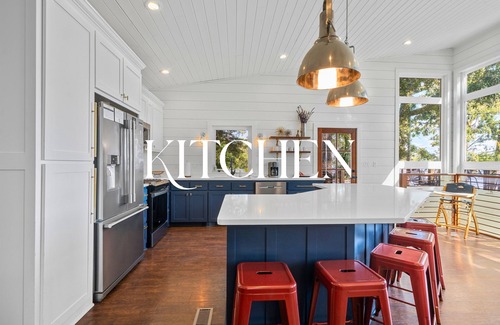 Rockwell Casa | Modern Lakefront Escape | Private Dock | Hot Tub