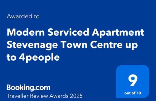 Stevenage Apartamento | Modern Living Stevenage 1 bed apartment Town Centre Tesco at Doorstep up to 4 people