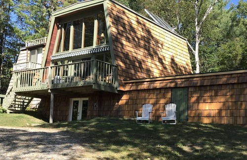 Bridgton Chalet De Esquí | Chalet moderno con vistas a la montaña
