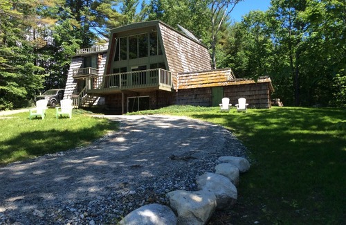 Bridgton Chalet De Esquí | Chalet moderno con vistas a la montaña