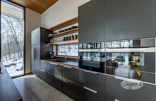 Minett Cabaña | Modern new 4 bed 3 bath cottage on Bruce Lake, SE Exposure, 370ft frontage