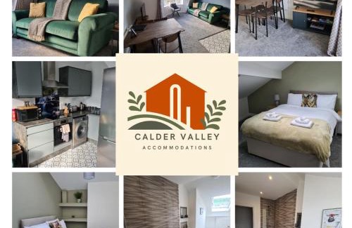 Mytholmroyd Apartamento | Modern River View Mytholmroyd Apartment