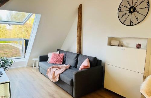 Egelsbach Apartamento | Modern, ruhig, gemütlich - Dachstudio nahe Frankfurt & Darmstadt