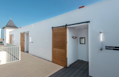 Sauzon Apartamento | Estudio moderno en Sauzon con WIFI y vista al puerto