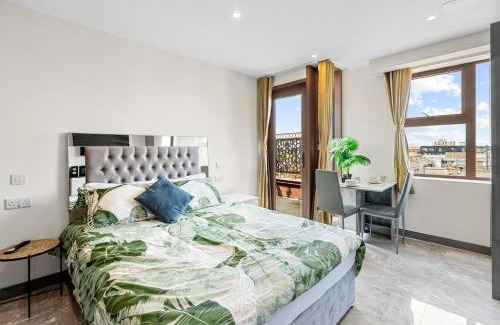 Valentines Apartamento | Modern Studio with Balcony Godino Hotel Ilford