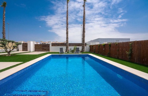 Lo Rufete Villa | Superbe Villa Contemporaine Avec Piscine Privée Chauffée Dans Golf Torrevieja