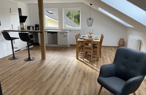 Muschenbach Apartamento | Moderne Ferienwohnung zum Wohlfühlen am Eingang der Kroppacher Schweiz