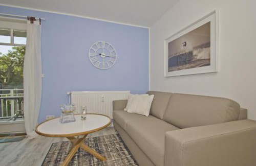 Lietzow Apartamento | moderne Ferienwohnung mit Balkon, Meerblick - Ferienresidenz Zwei BoddenFeWo 1-2