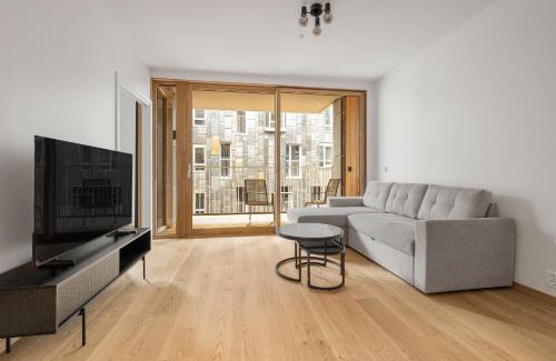 Gamle Oslo Apartamento | Moderne leilighet i Vannkunsten Syd