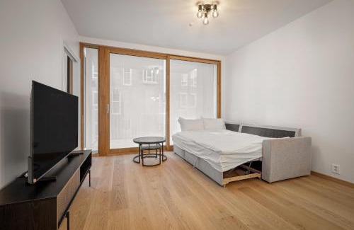 Gamle Oslo Apartamento | Moderne leilighet i Vannkunsten Syd