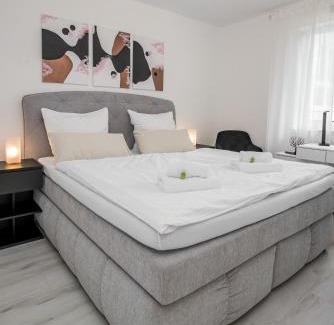 Bad Salzuflen Apartamento | Moderne Wohnung mit Balkon - nahe Kurpark & Messezentrum