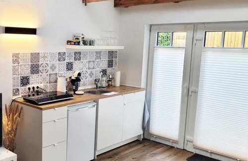 Ostenfeld Apartamento | Modernes 1-Zimmer-Apartment mit Galerie-Schlafkoje im skandinavischen Stil