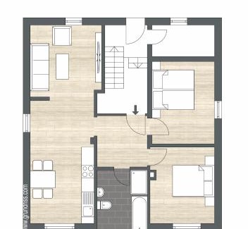 Amberg Apartamento | Modernes 3-Zimmer-Apartment - nähe Krankenhaus, Altstadt, Bahnhof - Parken