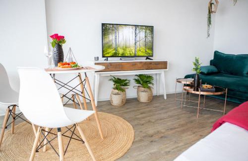 Antonsviertel Apartamento | Modernes Apartment mit tollem Blick über die Stadt