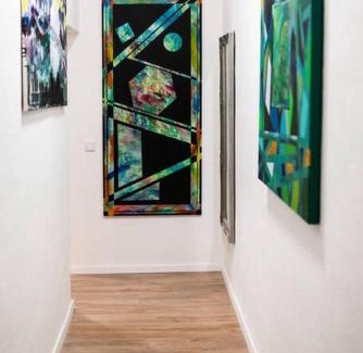 Buer Apartamento | Modernes Kunst-Apartment