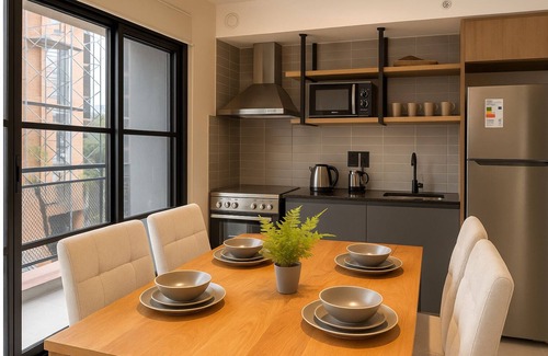 Asuncion Casa | Moderno dpto en Morra con WiFi + coworking incluido