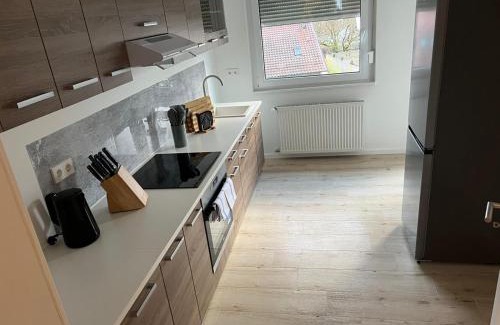 Pforzheim Apartamento | Monteurwohnung mit Balkon und 4-Zimmern