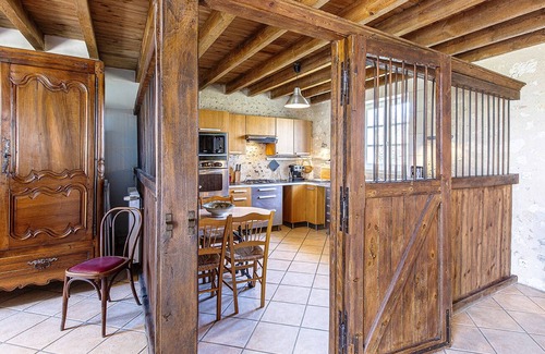 Pouille Cabaña | Montrésor Casa rural de la bóveda señorial