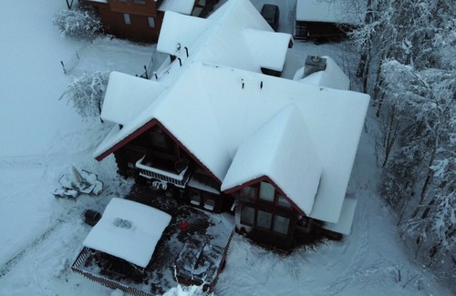 Eagle River Cabina | Moose Lodge Cabin , chalet & apartment , & 2 Hot tubs ! Sleeps 23