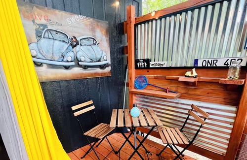 Sparta Cabina | Mosaic Cabin On the River, Downtown SPARTA TN!