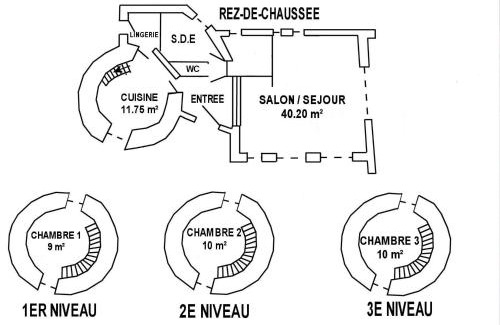 Monnieres Casa | Moulin 18ème siècle, 3 chambres, jardin, wifi à Monnières - FR-1-306-1164