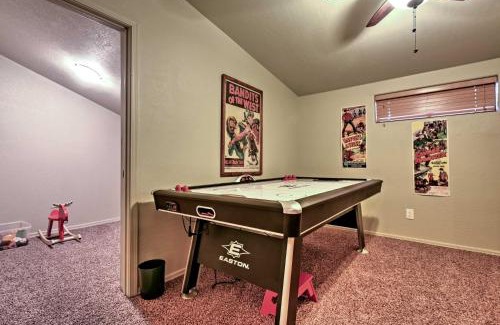Pinetop Casa | Mountain Cabin Retreat with Game Room, Patio and Views