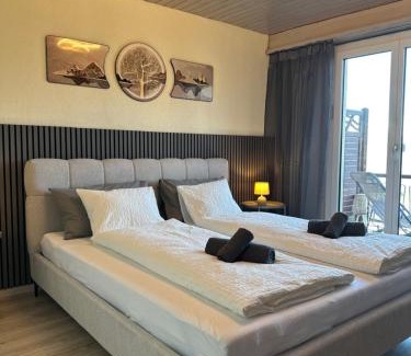 Randogne Apartamento | Mountain Dreams View, modern und familiär