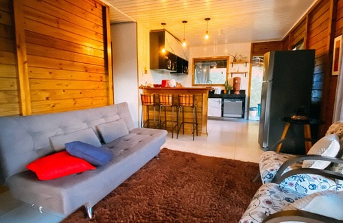 Santa Teresa Cabaña | Mountain house with waterfall view in the Caravaggio Circuit! Sta Teresa-ES.