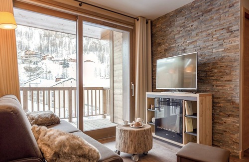 Tignes Apartamento | Apartamento en el chalet en la pendiente de esquí