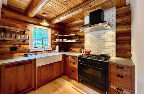 Lutsen Cabina | Mountainside Log Cabin on Caribou Lake
