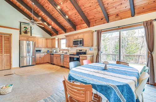 Windham Casa | Mtn-View Home w/ Deck on 4 Acres in Windham
